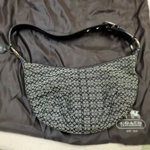 Coach Patterned Small Shoulder Bag